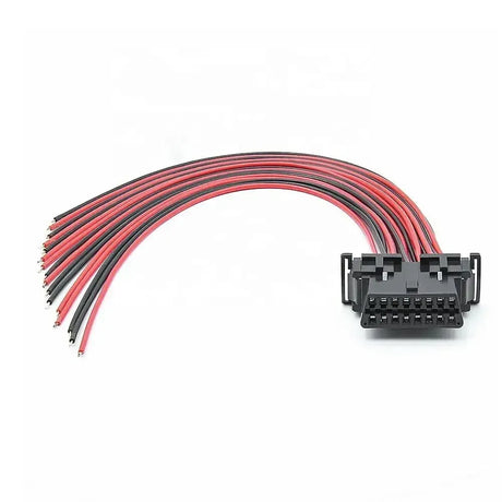 16-polige OBD2 Buchse (Weiblich) mit 16 offenen Endkabeln (30 cm) | Zubehör