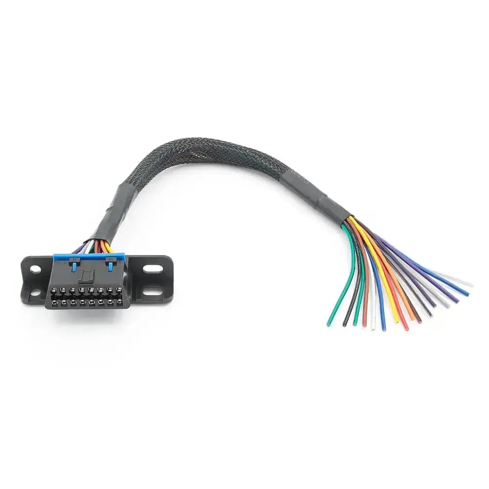 Universeller 16-poliger OBD2-Anschluss (Weiblich) – 30 cm offene Endkabel