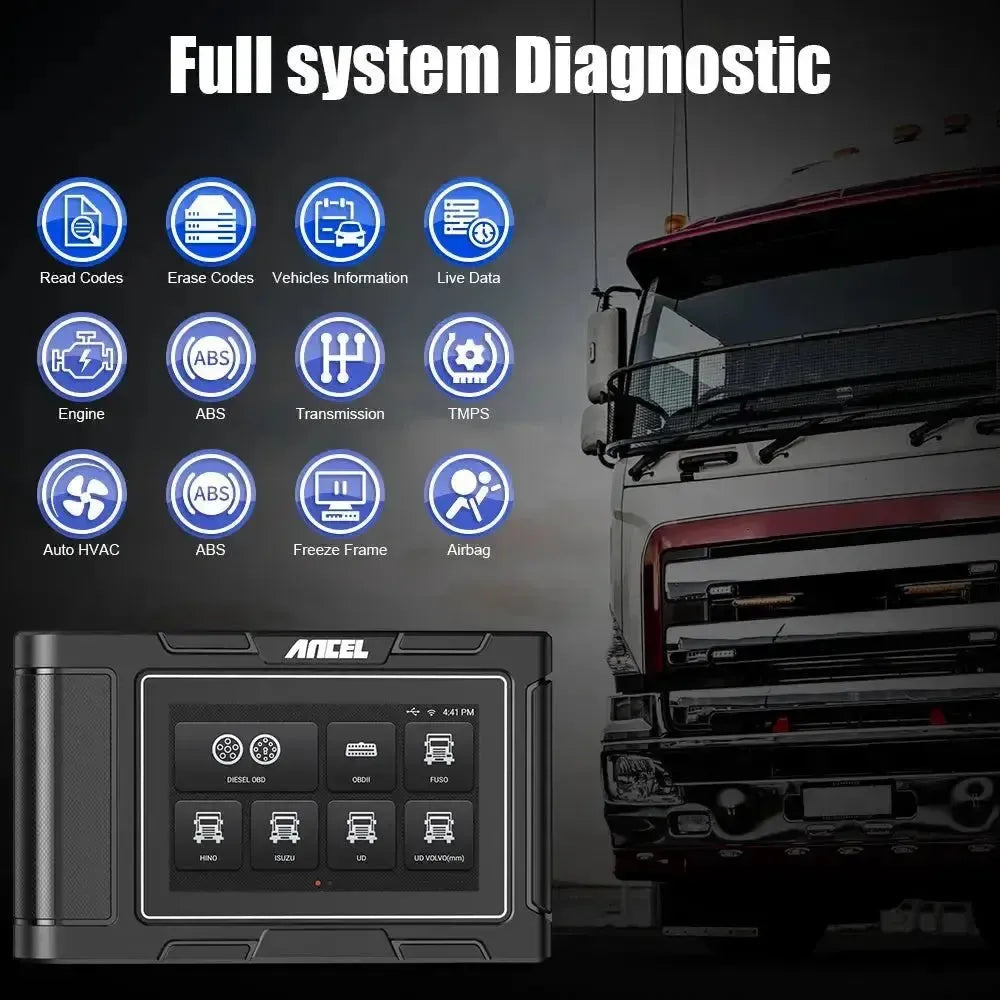 Ancel HD3200 Lastkraftwagen Diagnosegerät