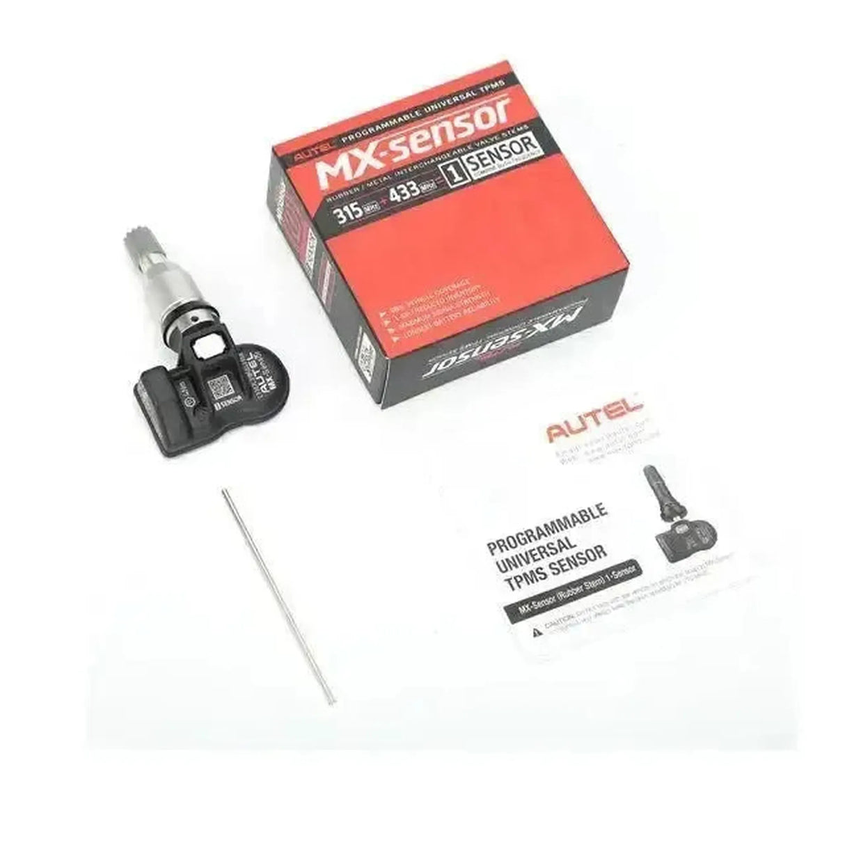 Autel MX-Sensor 315MHz+433MHz (Aluminium) | TPMS-Sensor (Eindrückbar)
