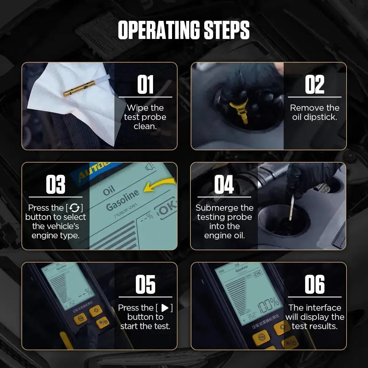 Autool AS503 | Motoröltester