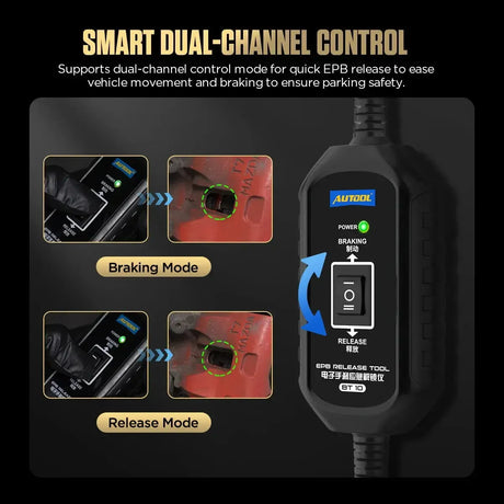 Autool BT10 | Elektronisches Werkzeug zur Entriegelung der Parkbremse