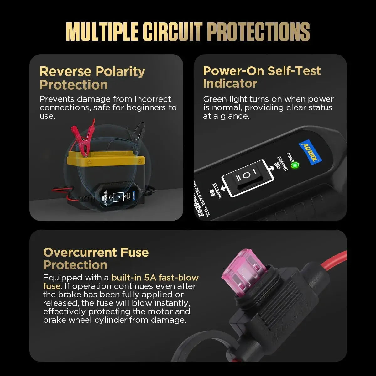 Autool BT10 | Elektronisches Werkzeug zur Entriegelung der Parkbremse