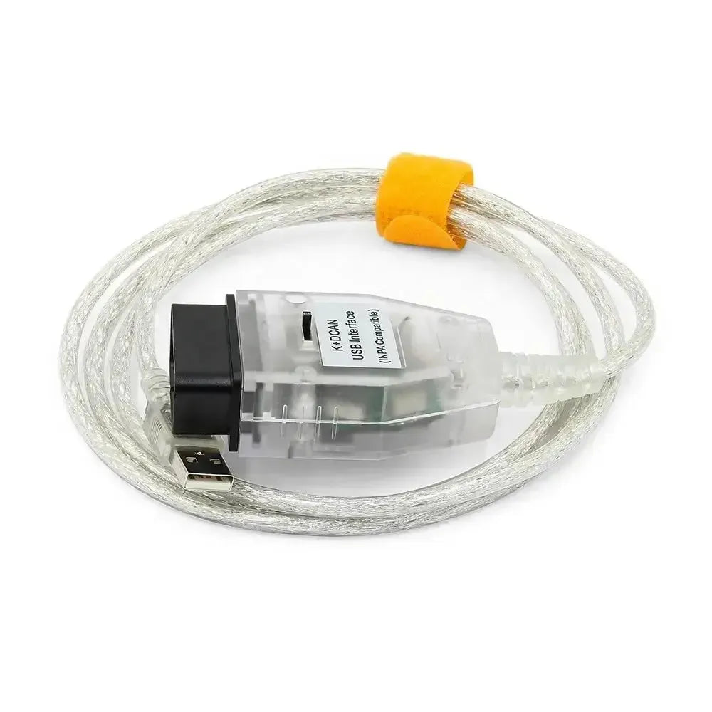 BMW K+DCAN OBD2 - USB Schaltinterfacekabel Weiß