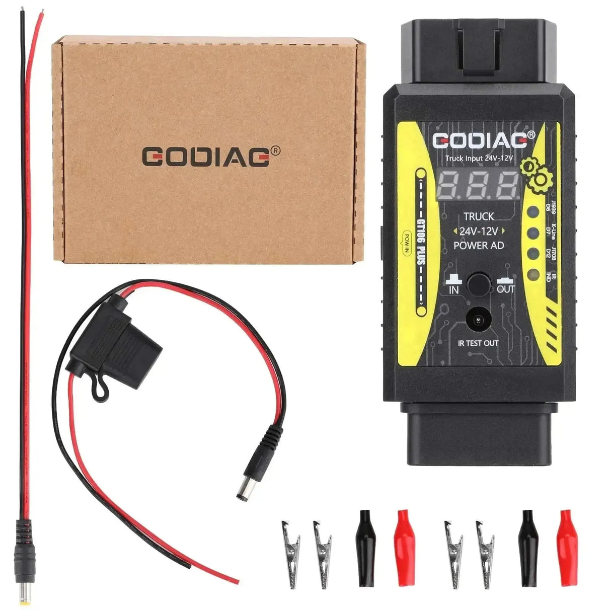 GoDiag GT106 Plus | Spannungswandler | Zubehör