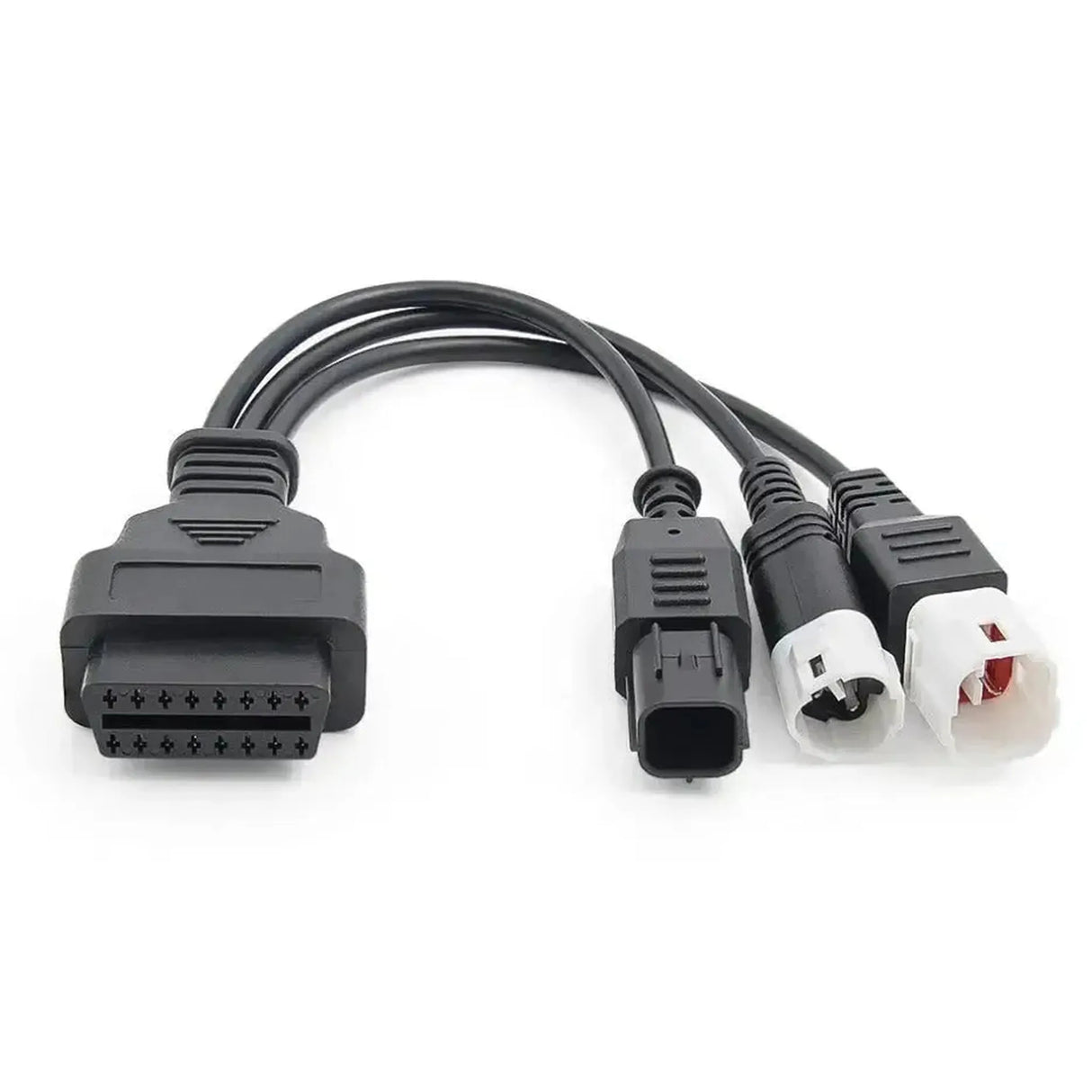 Yamaha 3+4+6-polig - 16-polig OBD2 Adapterkabel | Motorrad