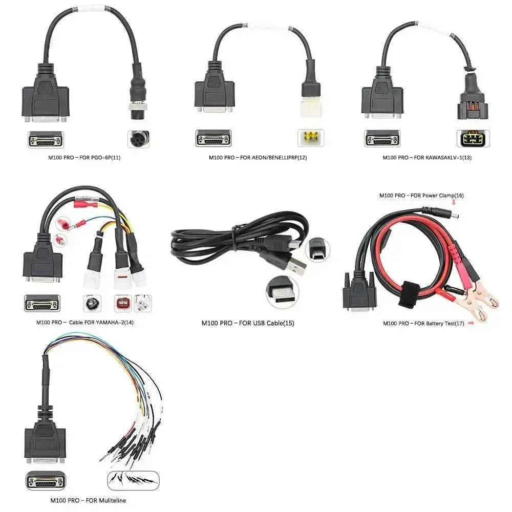 JDiag M100 Pro Vollständiges Motorrad Diagnosegerät