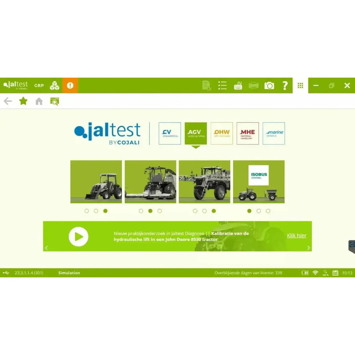 Jaltest AGV (Landwirtschaftliches) Diagnosegerät