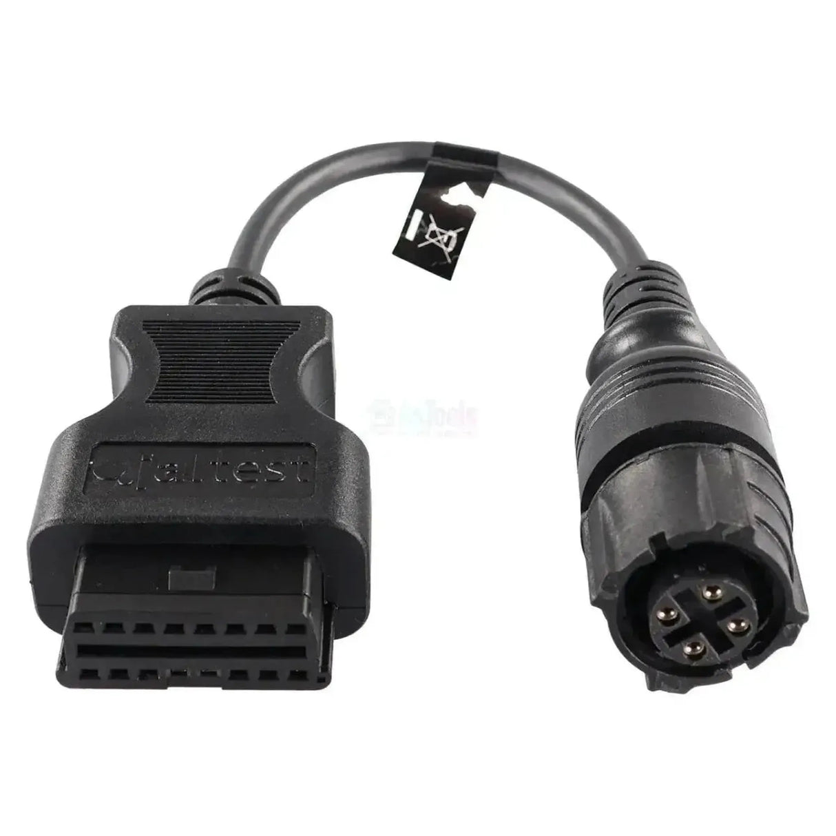 Jaltest (JDC102A) | Haldex Modular (ABS) 4-polig OBD – 16-polig OBD2 Adapterkabel | Anhänger