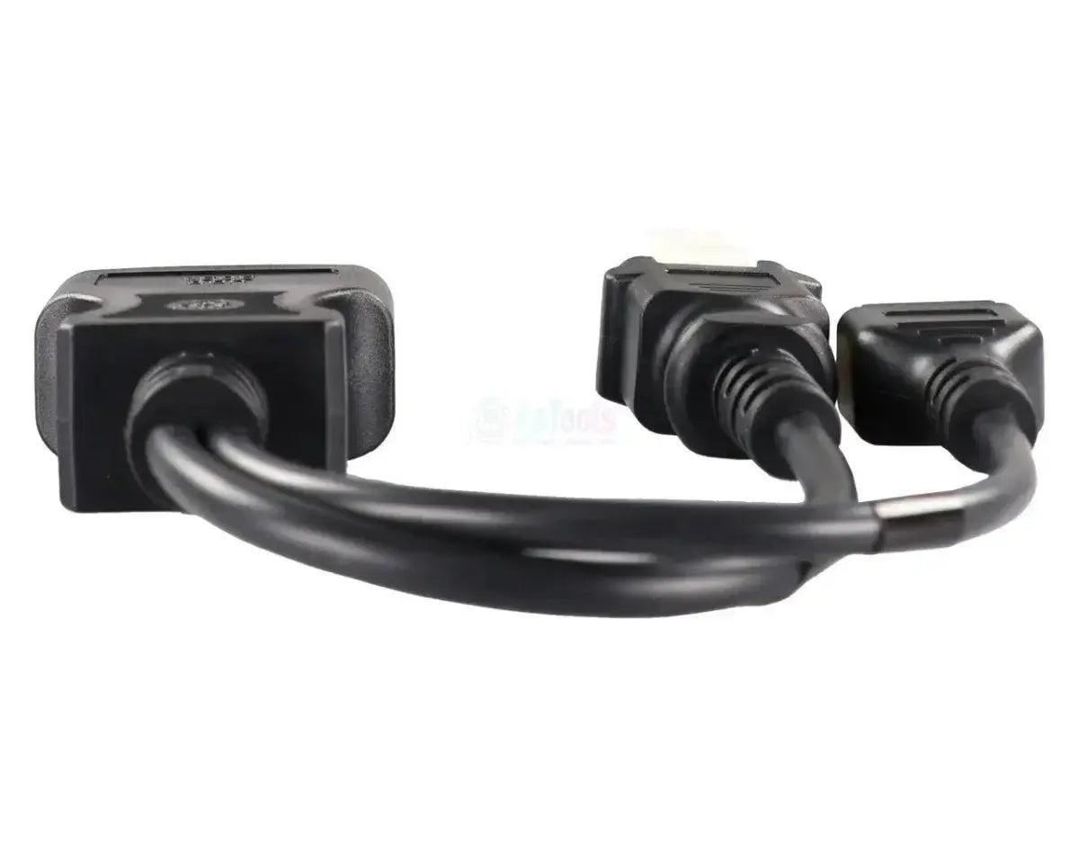 Jaltest (JDC303A) | ZF Ecomat 3+6-polig OBD - 16-polig OBD2 Adapterkabel | Nutzfahrzeug und Arbeitsfahrzeug
