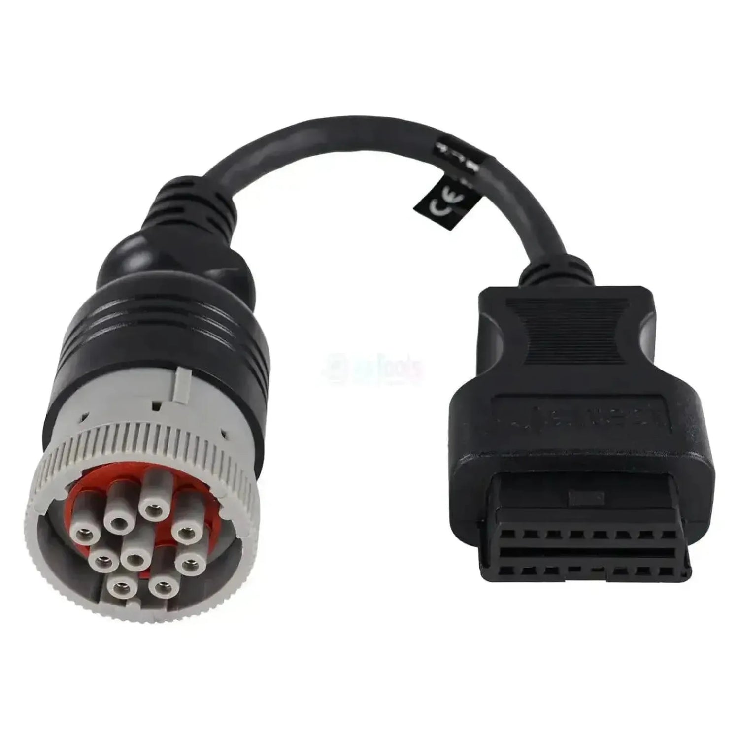 Jaltest (JDC505A) | CAT/Perkins 9-poliger OBD - 16-poliger OBD2 Adapterkabel | Verbrennungsmotor