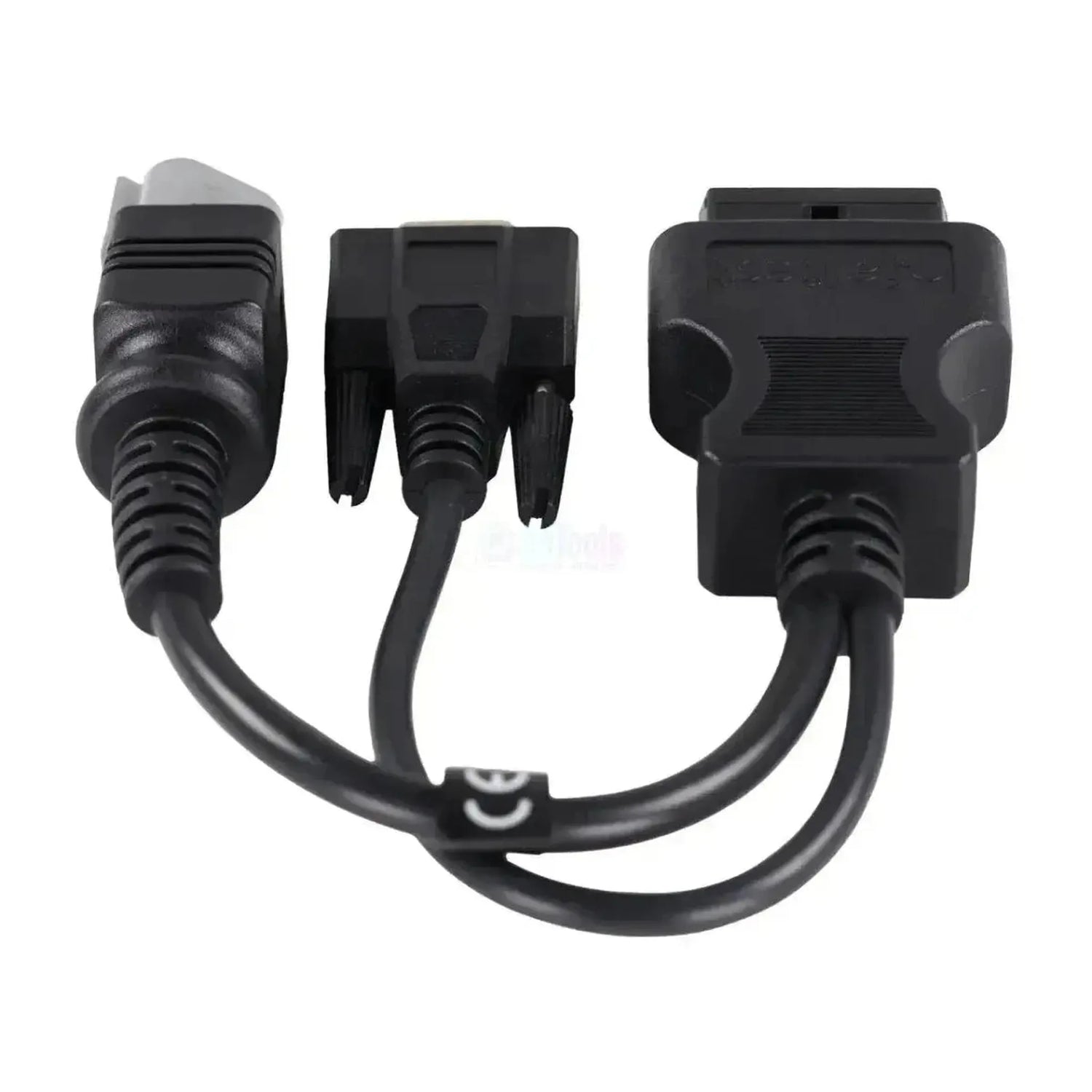 Jaltest (JDC518A) | SISU 3+9-poliges OBD - 16-poliges OBD2 Adapterkabel | Verbrennungsmotor