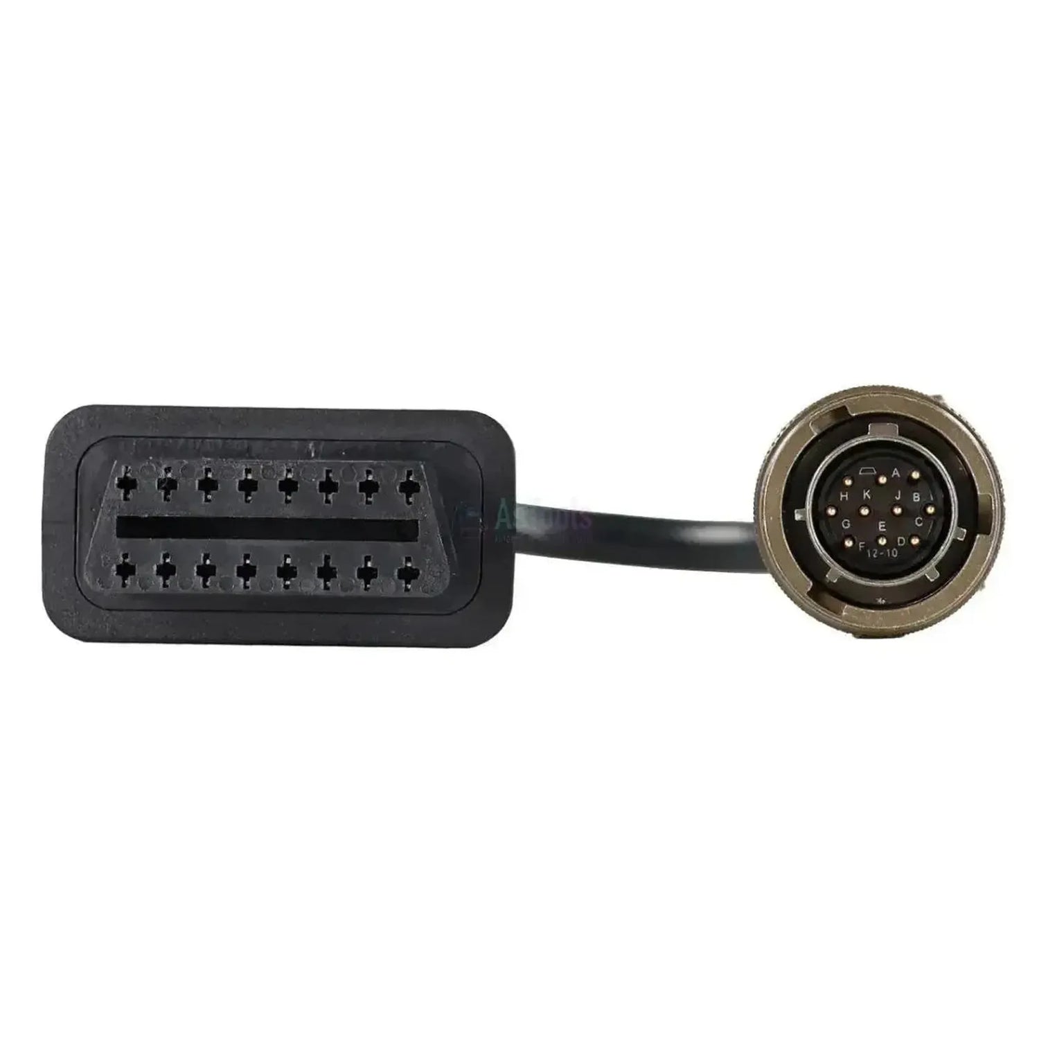 Jaltest (JDC537A) | MTU 10-poliger OBD - 16-poliger OBD2 Adapterkabel | Verbrennungsmotor
