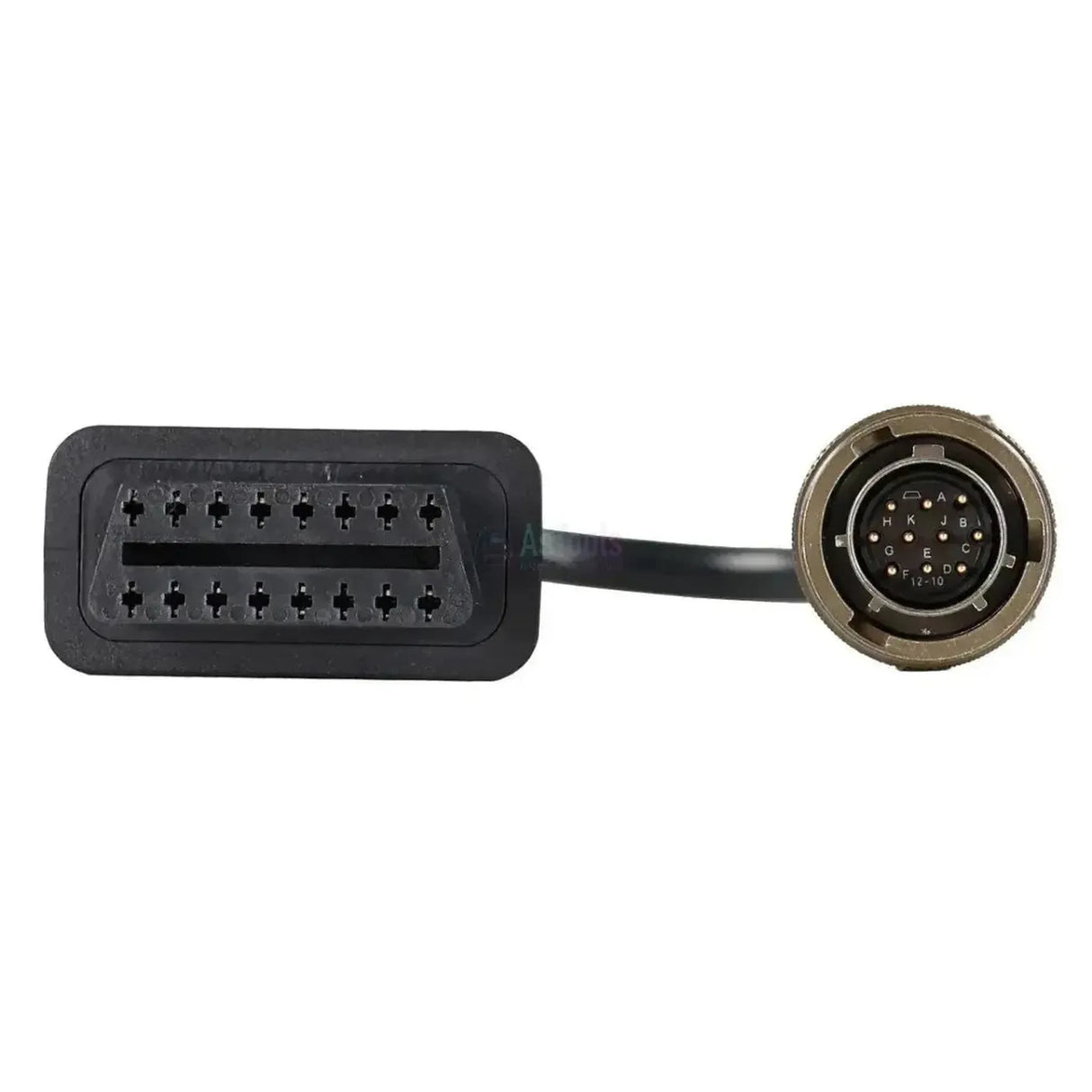 Jaltest (JDC537A) | MTU 10-poliger OBD - 16-poliger OBD2 Adapterkabel | Verbrennungsmotor