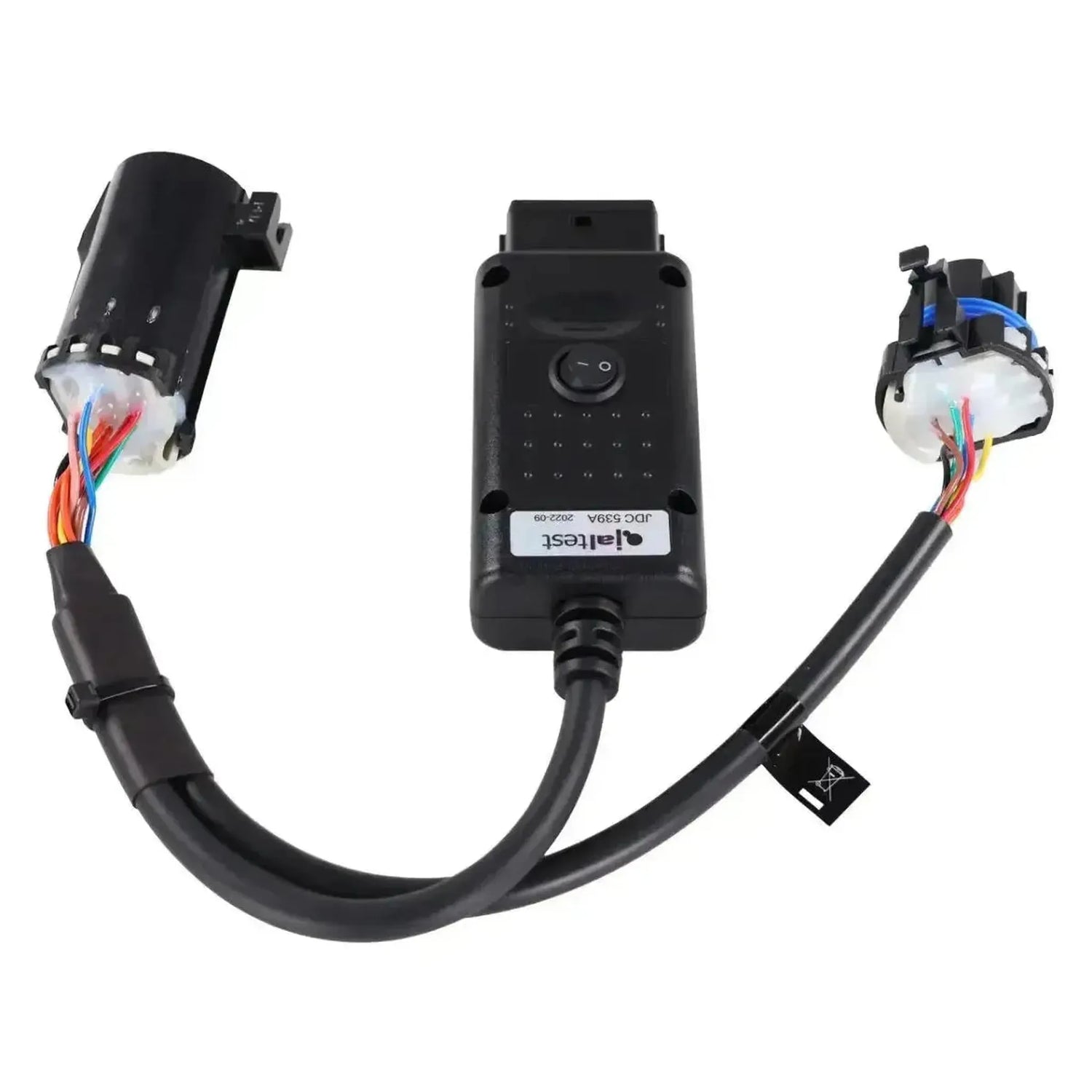 Jaltest (JDC539A) | Bobcat 6+6-polige OBD - 16-polige OBD2 Adapterkabel | Verbrennungsmotor