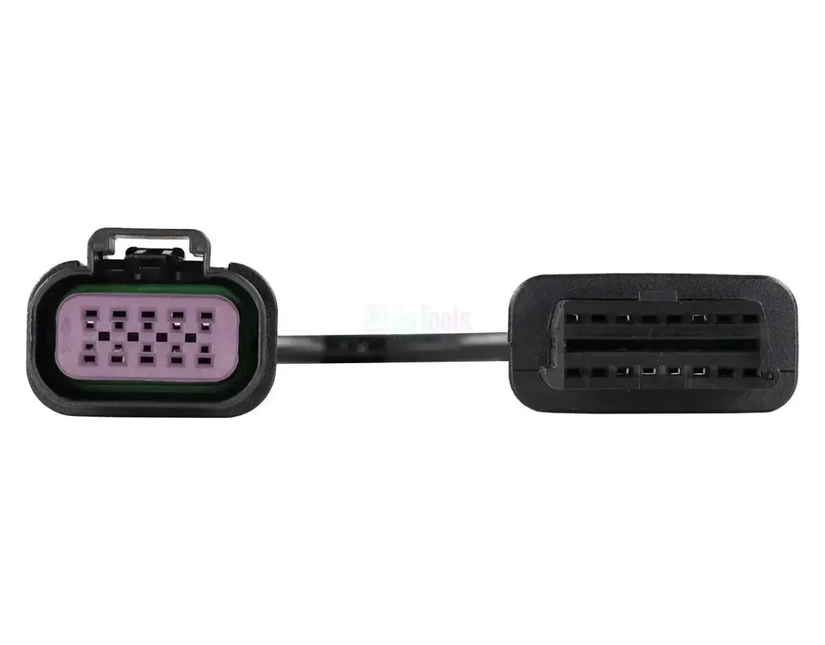 Jaltest (JDC617A) | Mercury (SmartCraft G3) 10-polige ECU – 16-polige OBD2 Adapterkabel | Motorboot