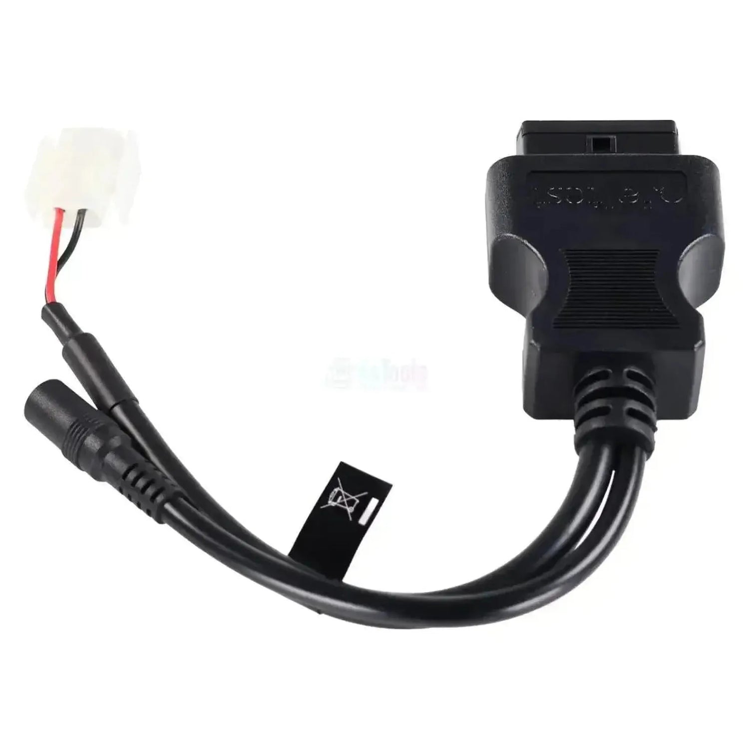 Jaltest (JDC618A9) | Volvo Penta 2-poliger OBD - 16-poliger OBD2 Adapterkabel | Verbrennungsmotor