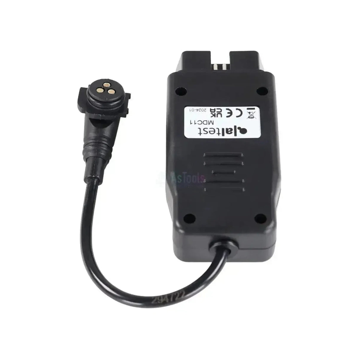 Jaltest (MDC11) | Knorr-Bremse 3-poliger BWS – 16-poliger OBD2 Adapterkabel | Nutzfahrzeug