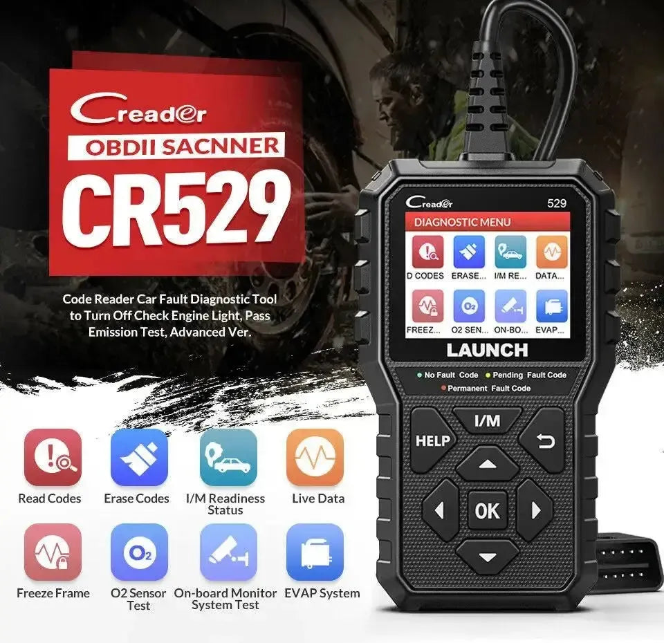 Launch Creader CR529 Auto Fehlercode-Leser