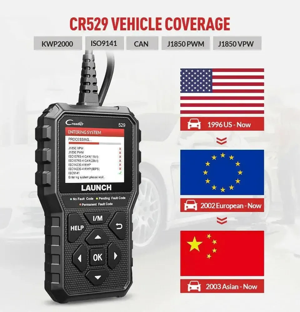 Launch Creader CR529 Auto Fehlercode-Leser