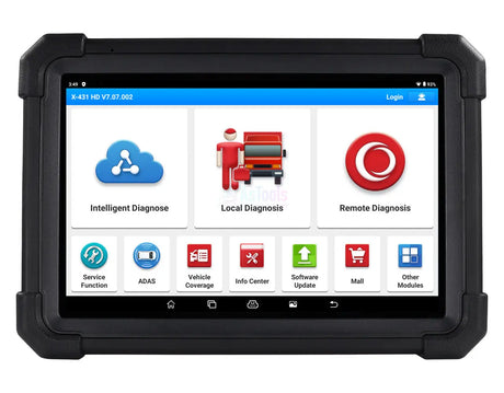 Launch Launch X-431 V+ SmartLink HD Vrachtwagen Uitleesapparaat