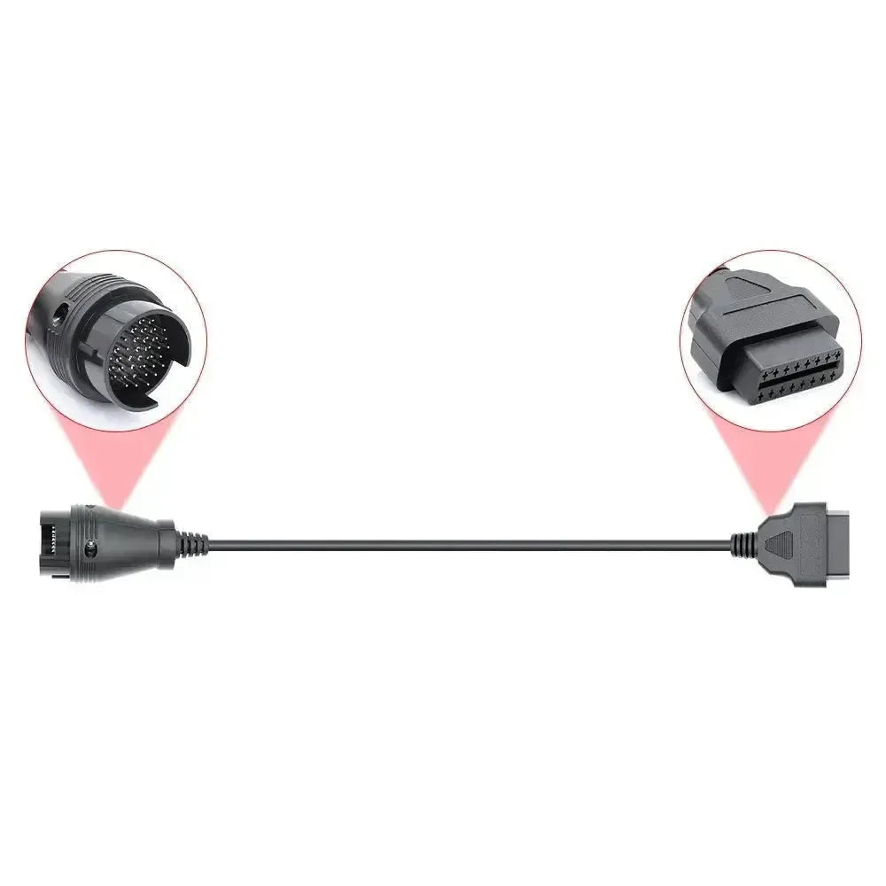 Mercedes 38-pins OBD1 – 16-pins OBD2 Adapterkabel | Personenauto