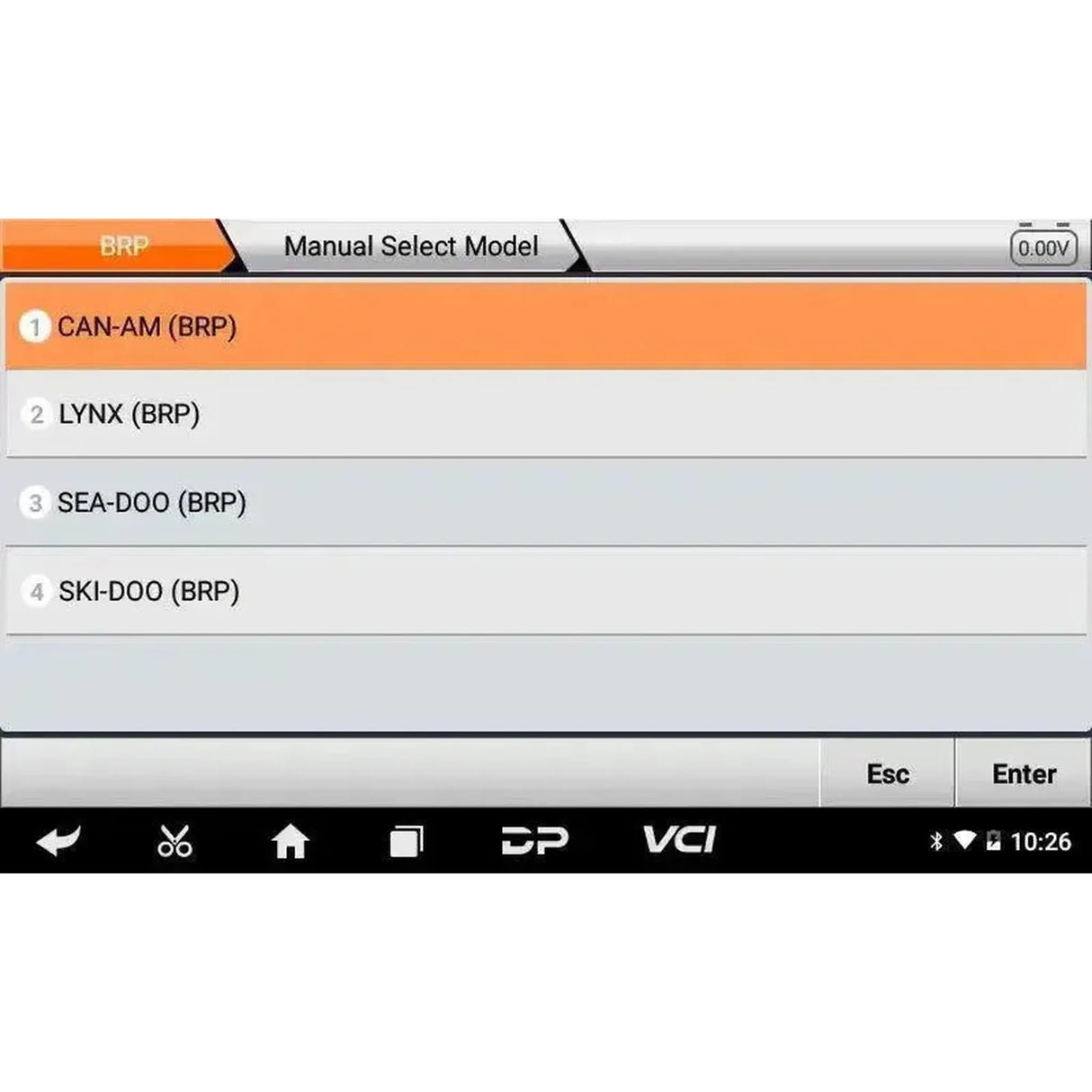 OBDSTAR IScan BRP | Diagnosegerät | Motorrad/Motorboot