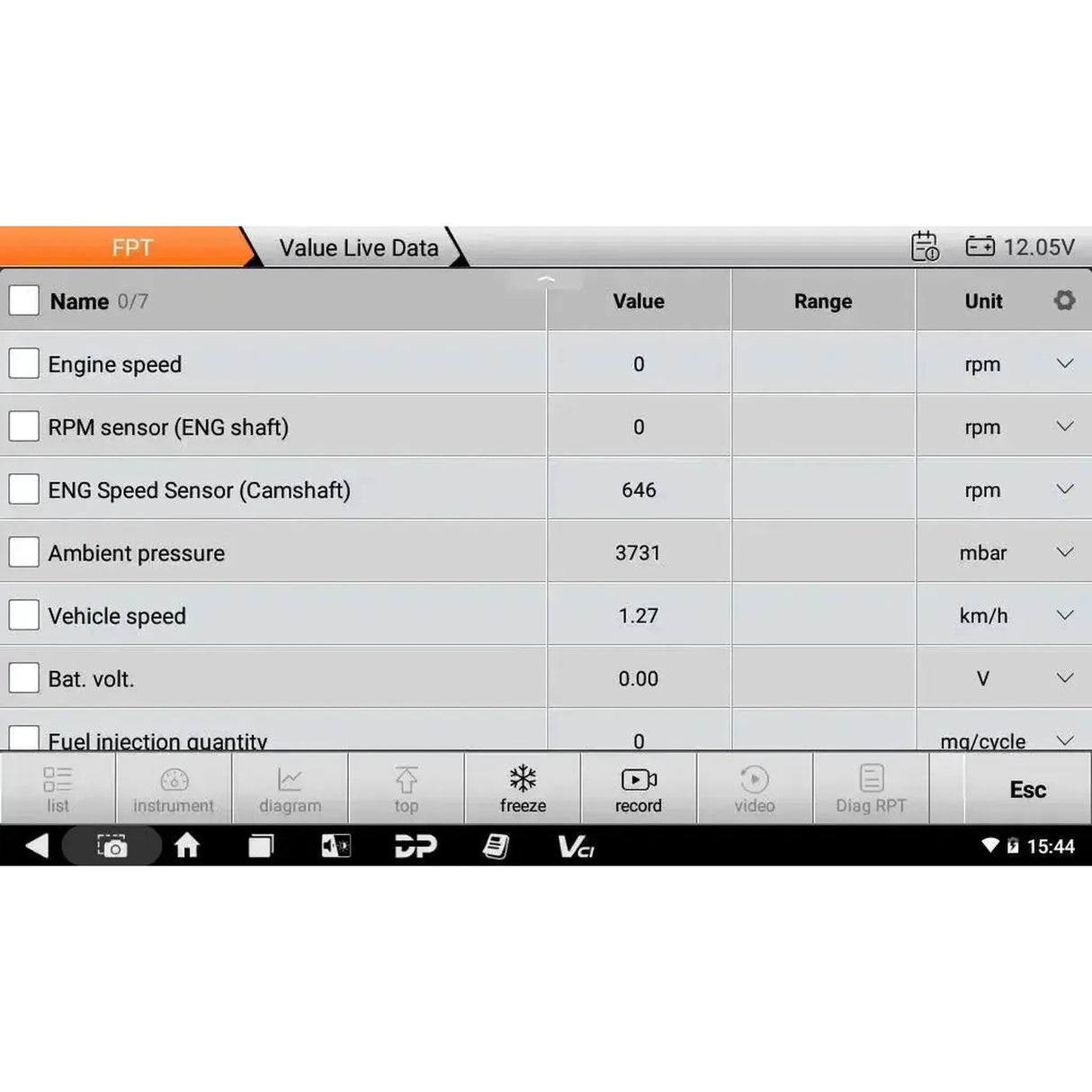 OBDSTAR IScan Pro FPT (Marine) | Diagnosegerät | Motorboot