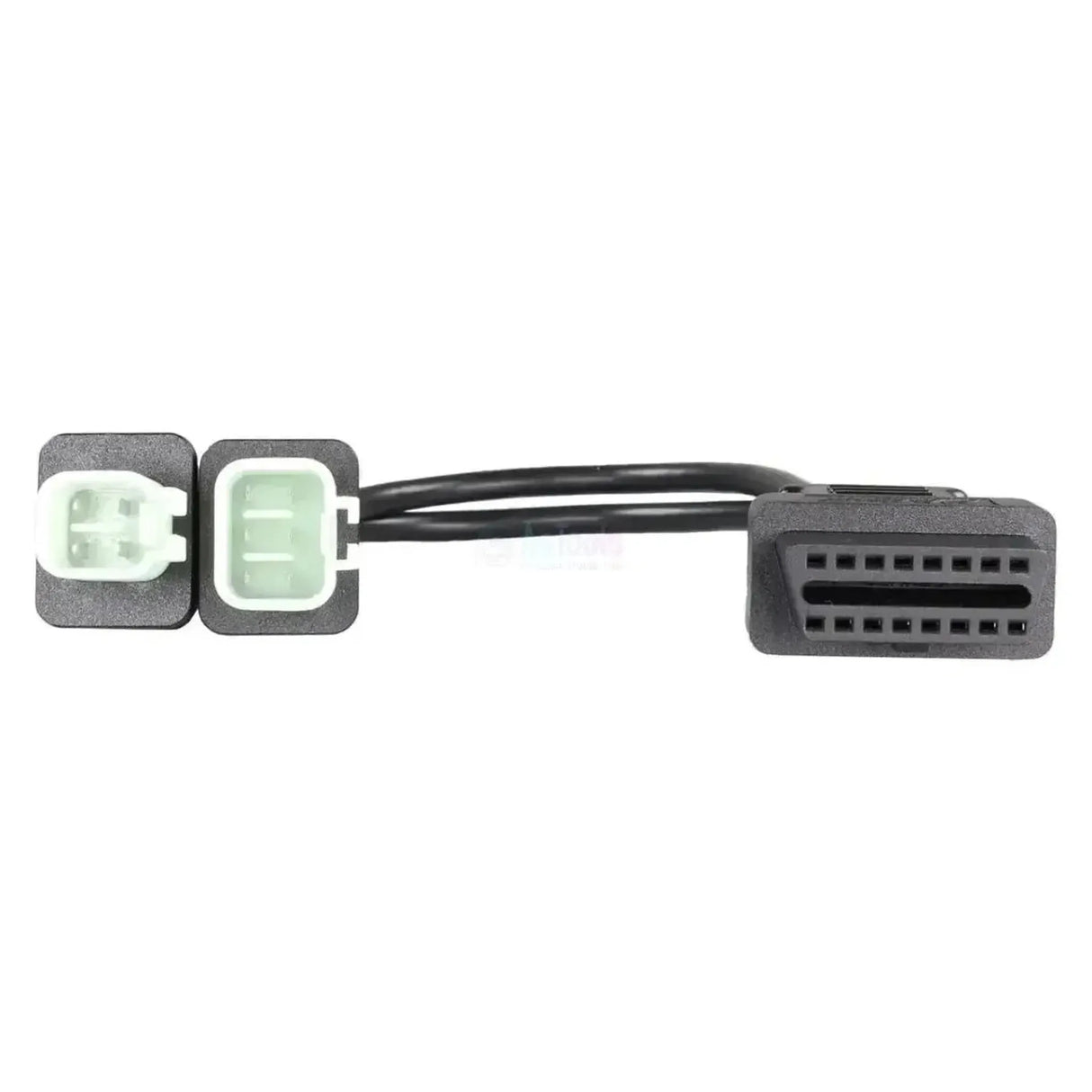 OBDSTAR (M005) | Kawasaki 4+6-poliger OBD – 16-poliger OBD2 Adapterkabel | Motorrad