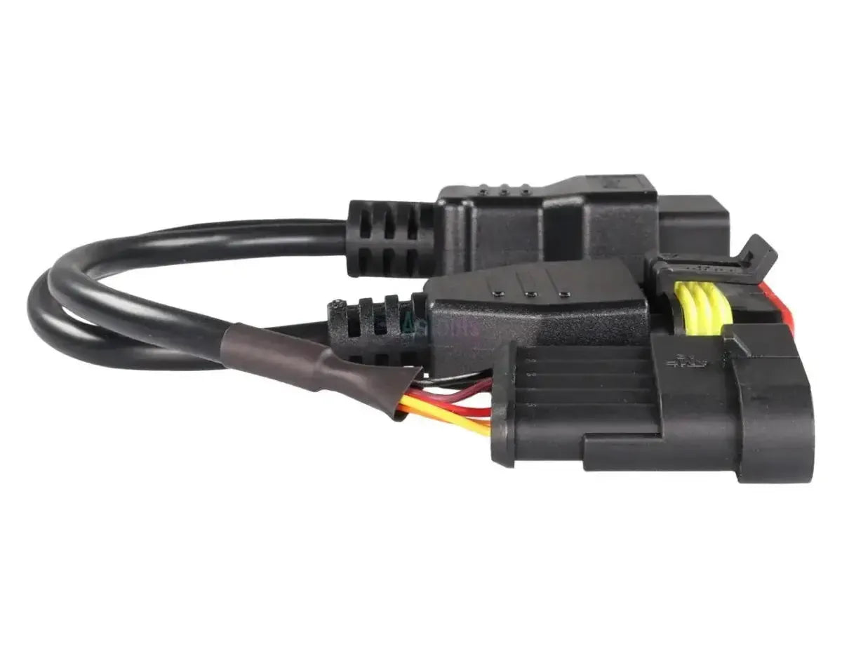 OBDSTAR (M047) | Vespa 5+5-poliges OBD – 16-poliges OBD2 Adapterkabel | Motorrad