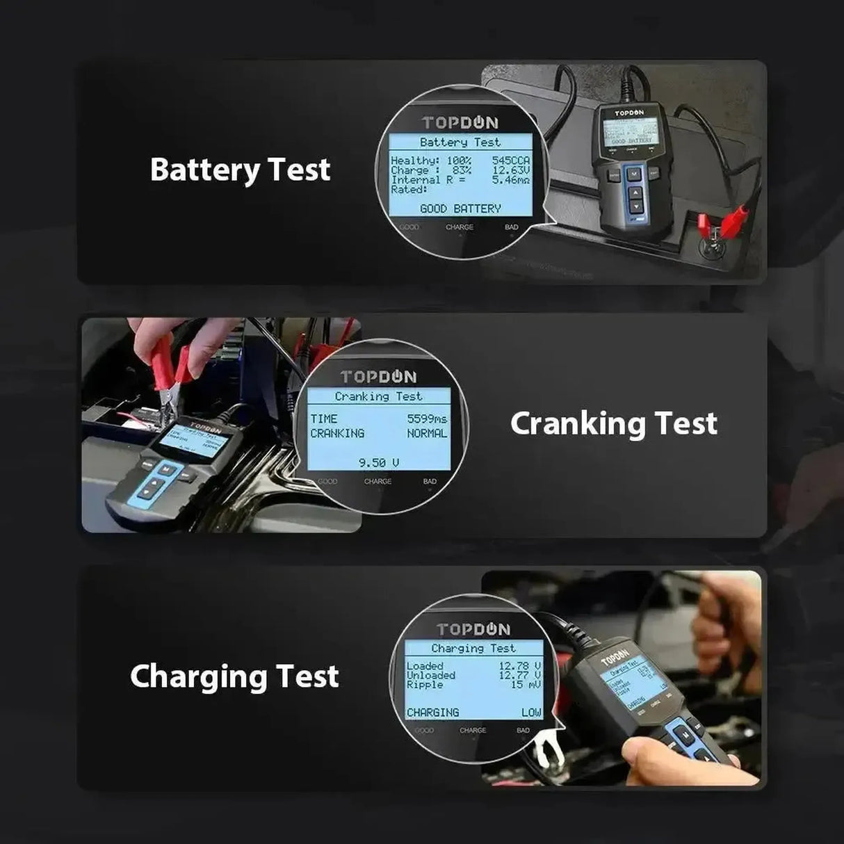 Topdon BT100 | Batterietester
