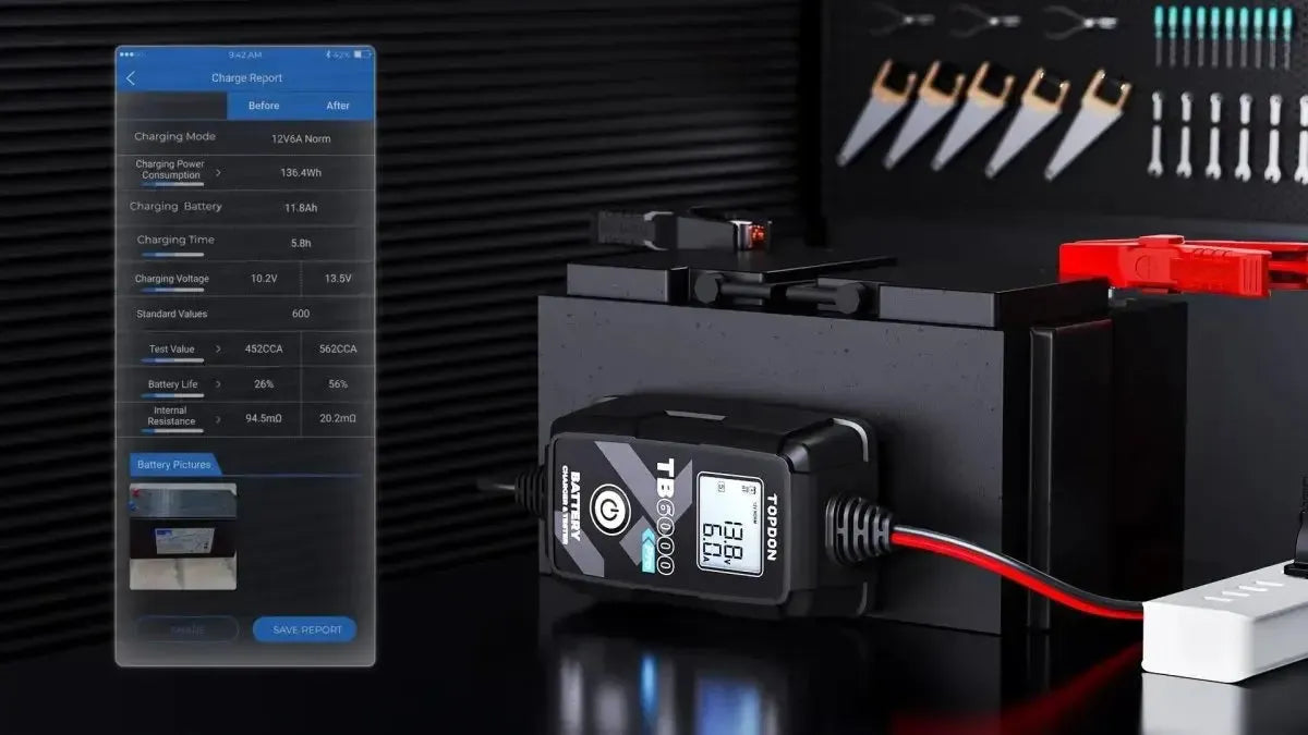 Topdon TB6000Pro | Erhaltungsladegerät