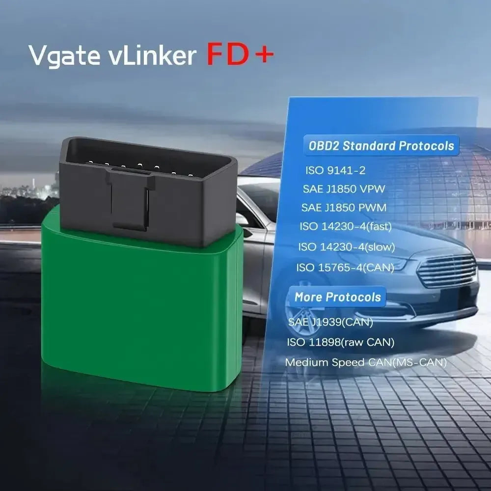 Vgate vLinker FD+ | ELM327-Schnittstelle (Bluetooth 4.0)