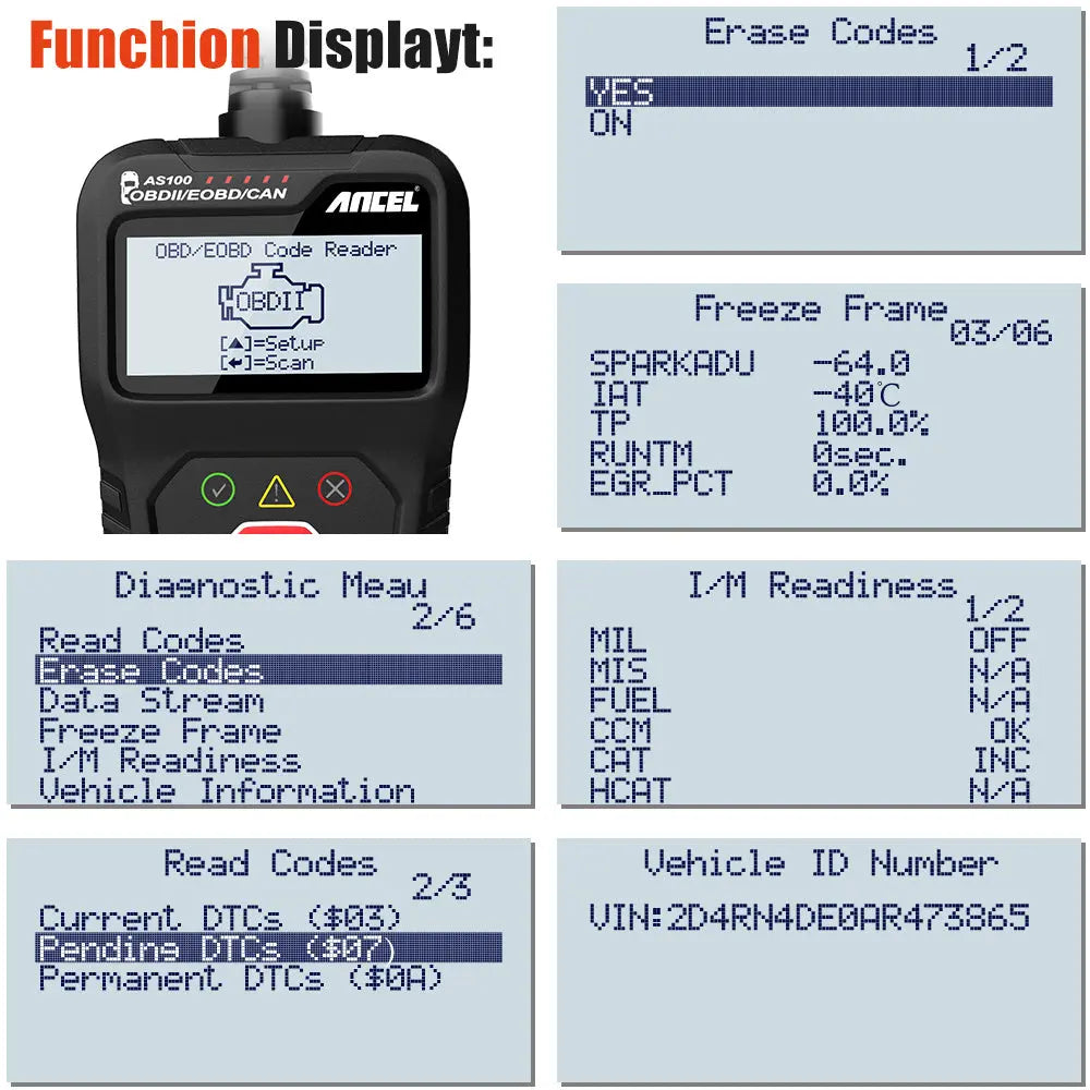 Ancel Ancel AS100 Auto Code Reader