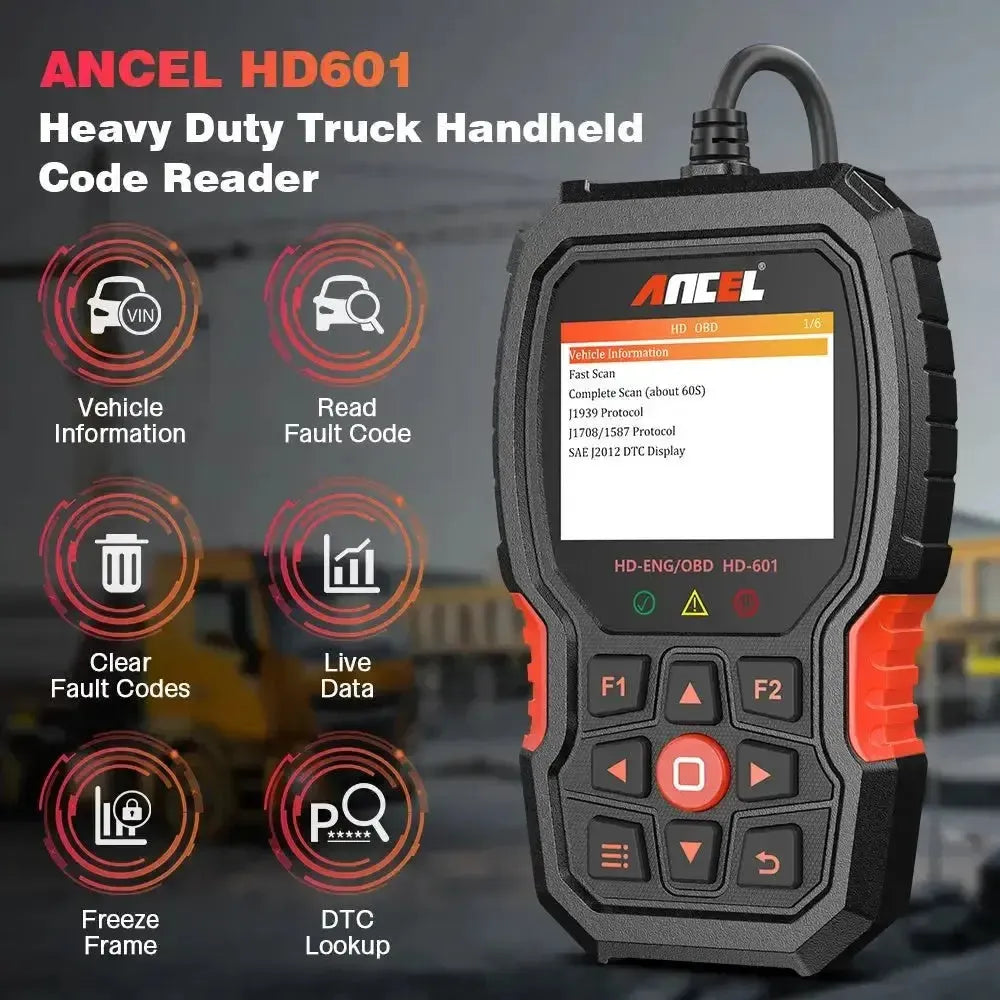Ancel HD601 Lastkraftwagen Diagnosegerät