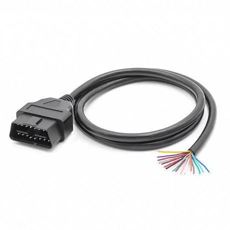 AsTools 16 Pins OBD2 Stekker Mannetje Met 16 Open Eindkabels Verloopkabel 100 cm