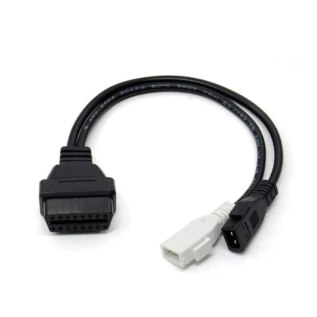 AsTools Audi/Seat/Skoda/Volkswagen 2+2 Pins OBD1 - 16 Pins OBD2 Verloopkabel Personenauto