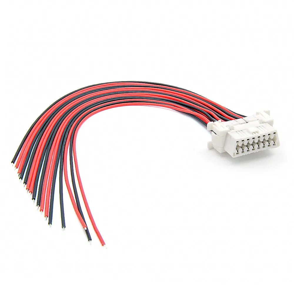 AsTools Honda 16 Pins OBD2 Poort Vrouwtje Met 16 Open Eindkabels 30 cm