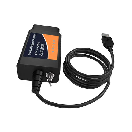 AsTools HS/MS-CAN Switch ELM327 USB Interfacekabel CH340T