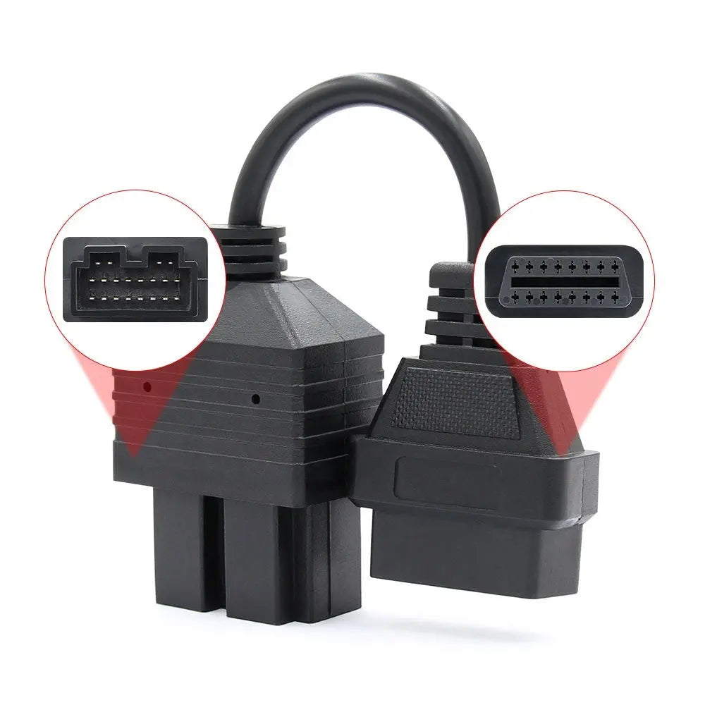 AsTools Kia 20 Pins OBD1 - 16 Pins OBD2 Verloopkabel Personenauto