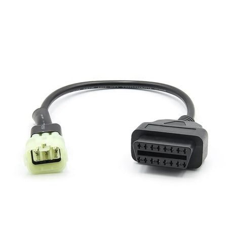 AsTools KTM 6 Pins OBD - 16 Pins OBD2 Verloopkabel Motorfiets