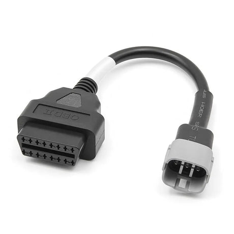 AsTools Suzuki 6 Pins OBD - 16 Pins OBD2 Verloopkabel Motorfiets