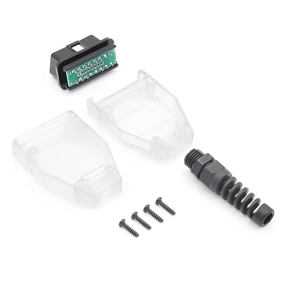 AsTools Universele 16 Pins OBD2 Mannetje Adapter Stekker