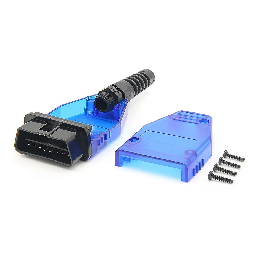 AsTools Universele 16 Pins OBD2 Mannetje Adapter Stekker