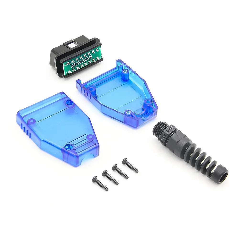 AsTools Universele 16 Pins OBD2 Mannetje Adapter Stekker