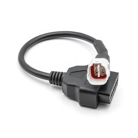 AsTools Yamaha 4 Pins OBD - 16 Pins OBD2 Verloopkabel Motorfiets