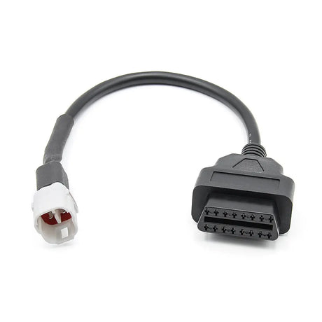 AsTools Yamaha 4 Pins OBD - 16 Pins OBD2 Verloopkabel Motorfiets