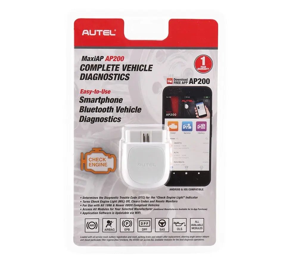 Autel MaxiAP AP200 Auto Uitleesapparaat