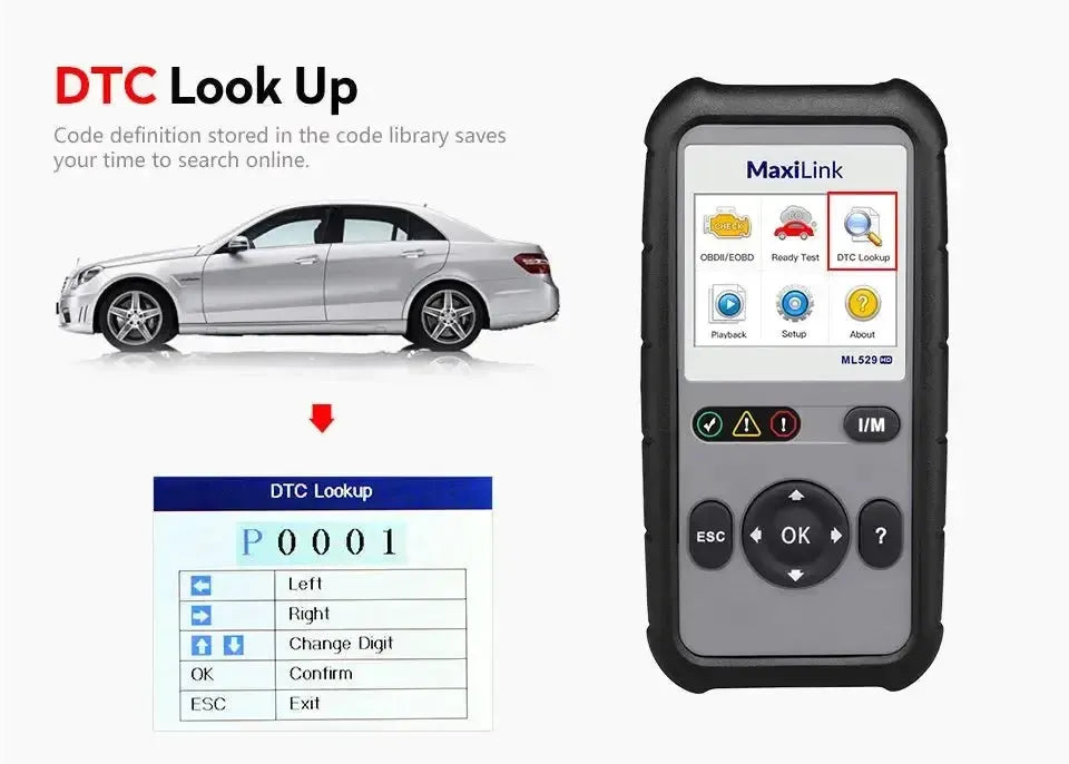 Autel MaxiLink ML529HD Auto/Lastkraftwagen Fehlercode-Leser