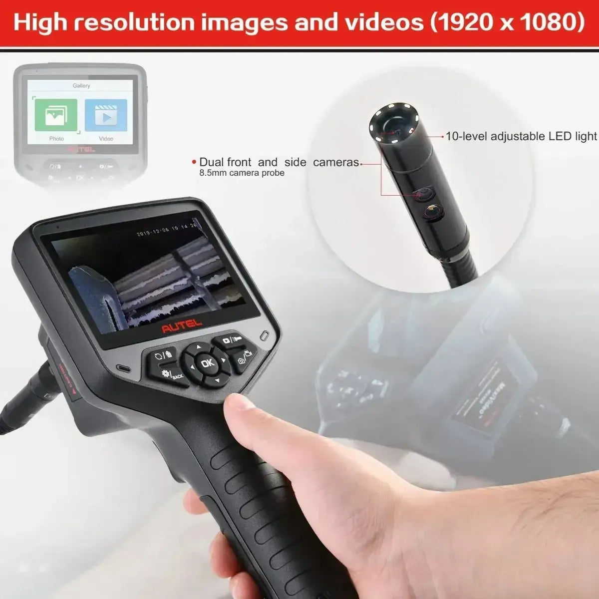 Autel MaxiVideo MV480 Inspektionskamera 8,5 mm